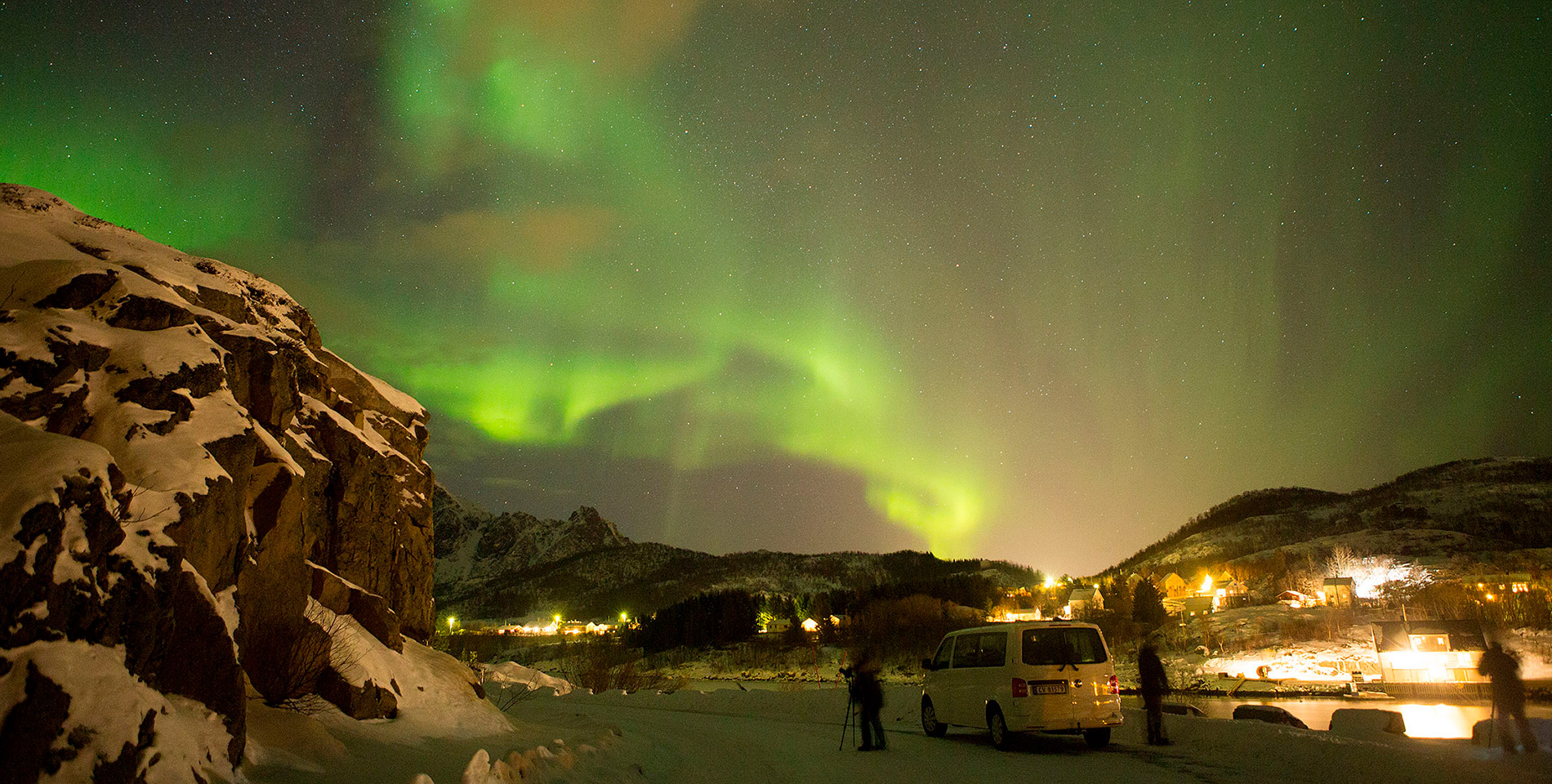 Uma noite, três avistamentos