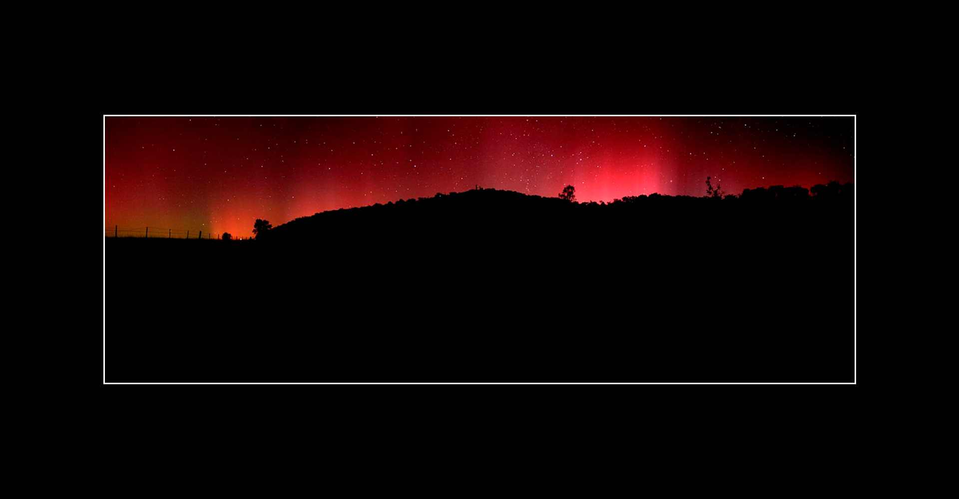 Porque é mais difícil ver a Aurora Austral?